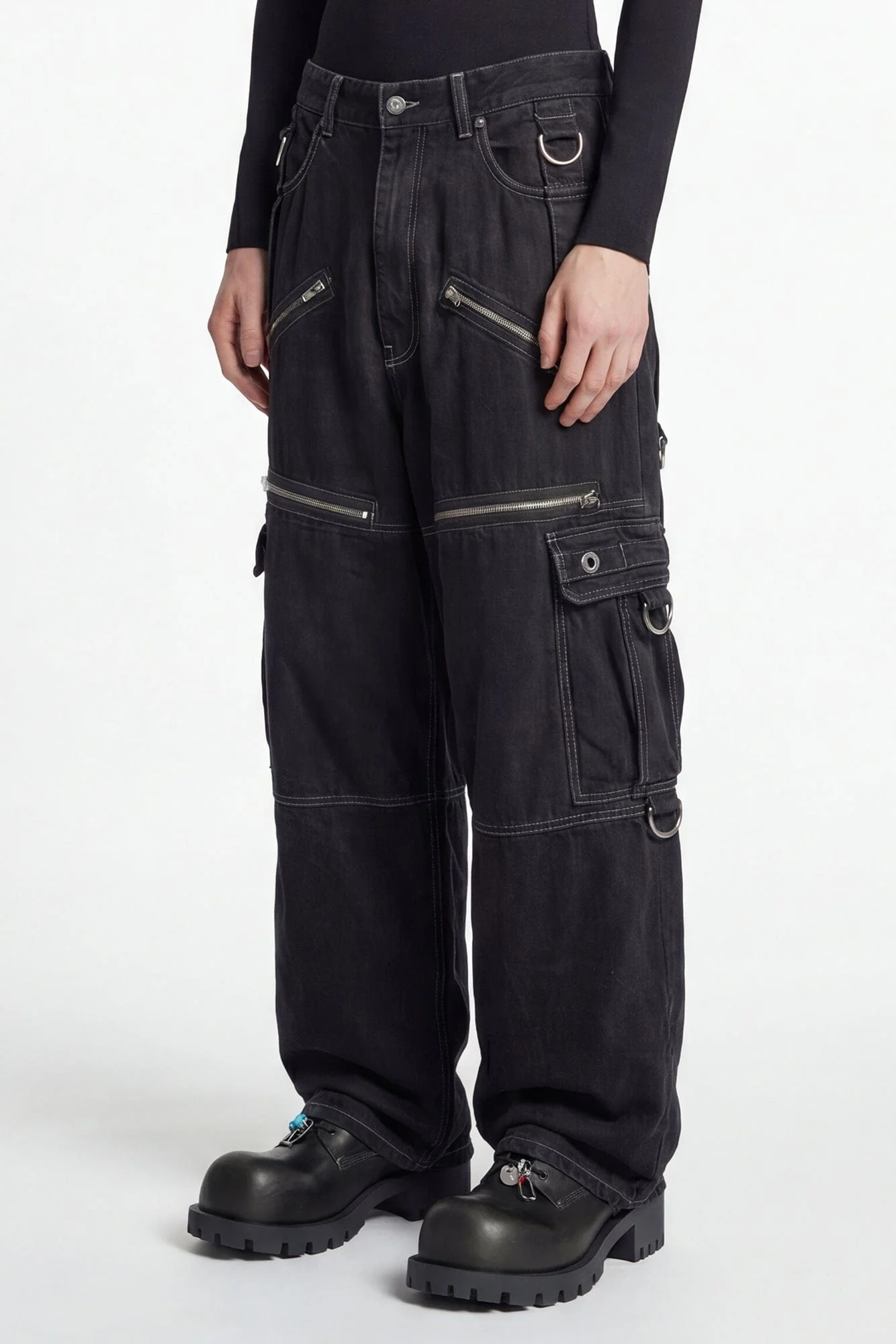 Balenciaga D-Ring Cargo Pants - Image 2