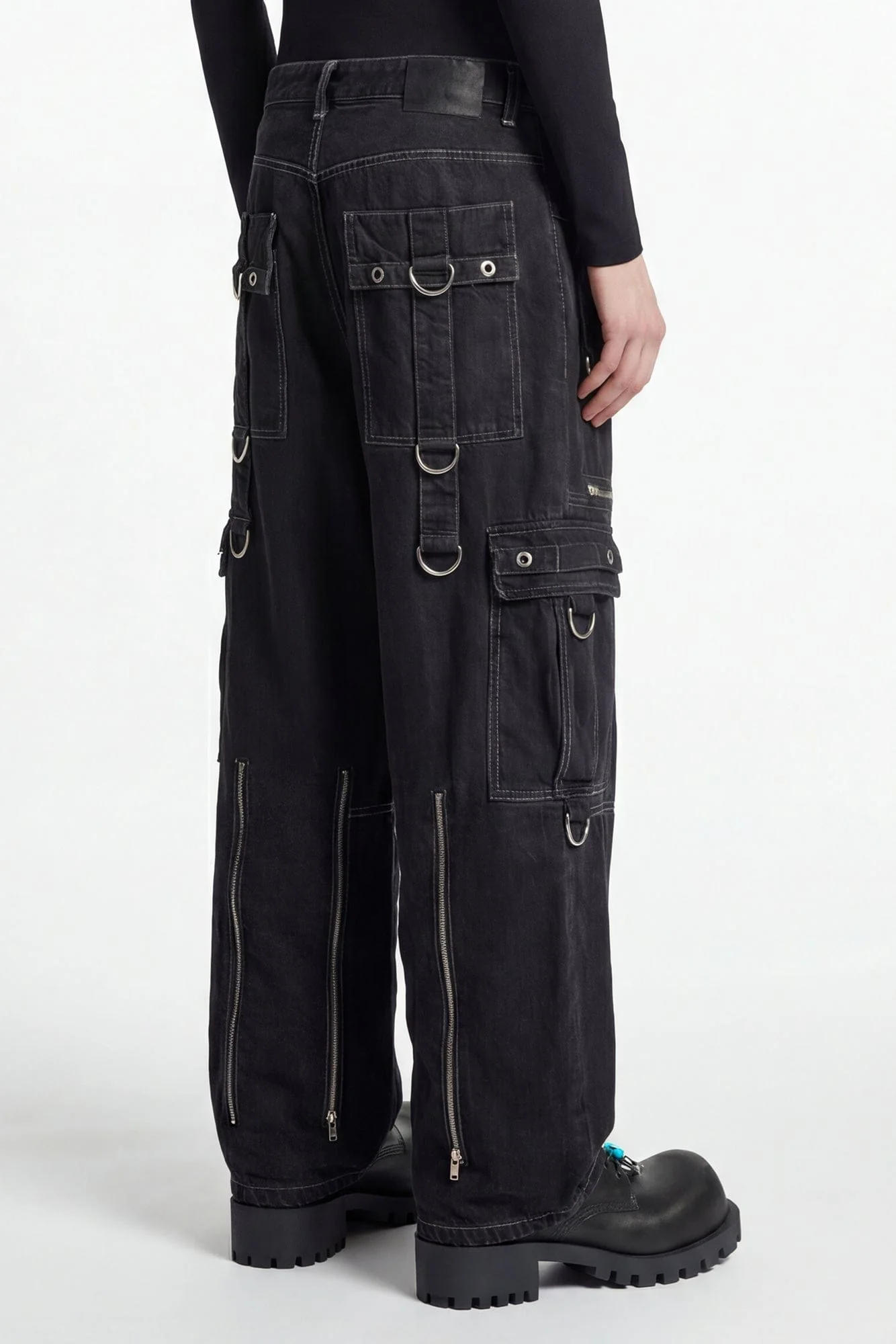 Balenciaga D-Ring Cargo Pants - Image 3