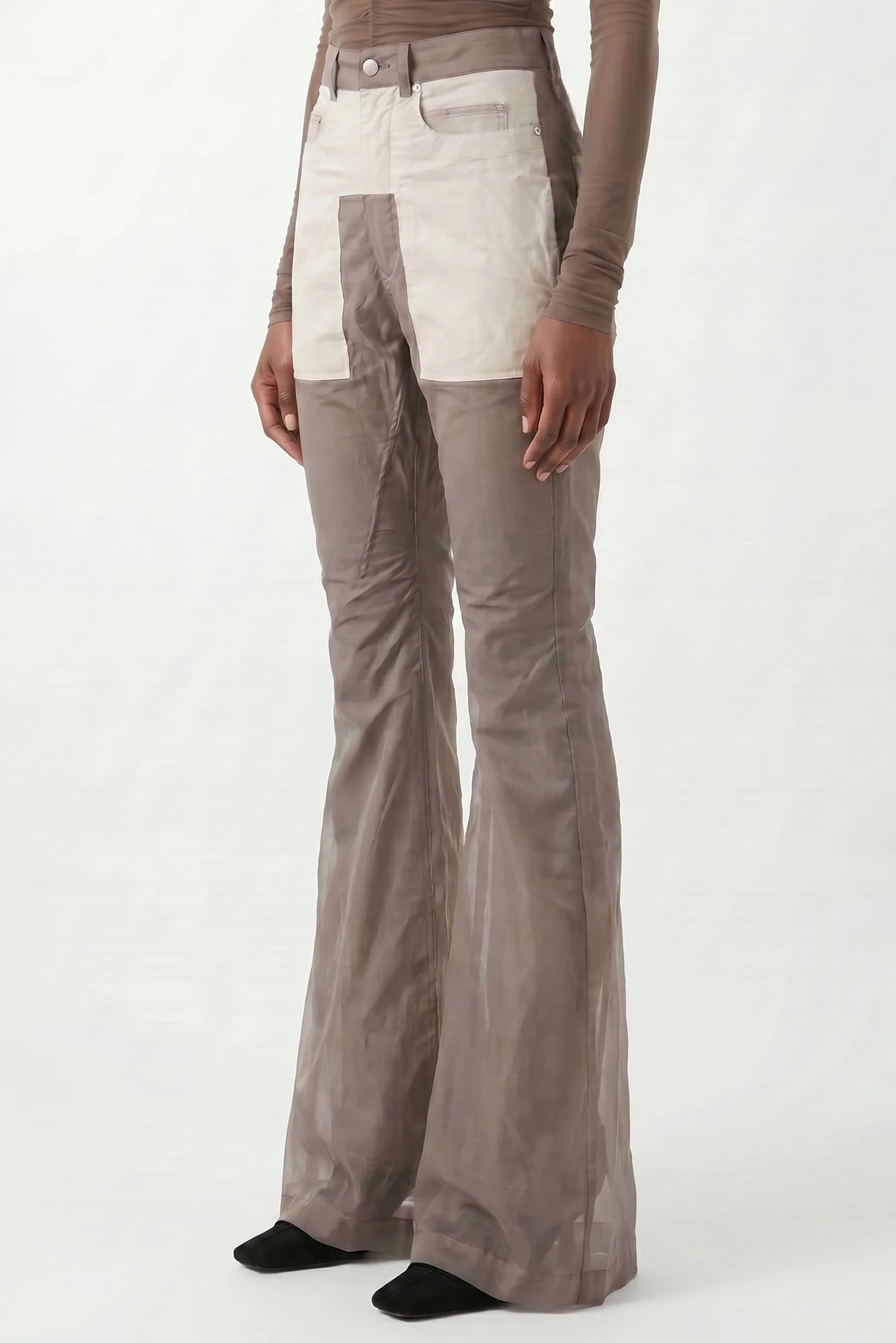Rick Owens Bolan Bootcut in Dust - Image 2