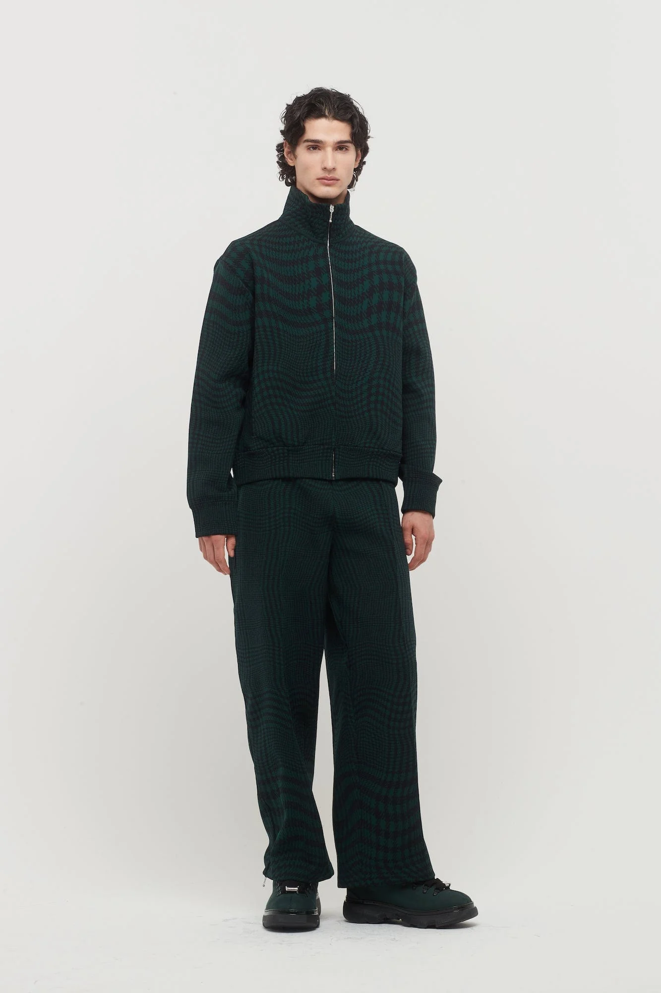 Burberry Ivy IP Pattern Trousers - Image 4