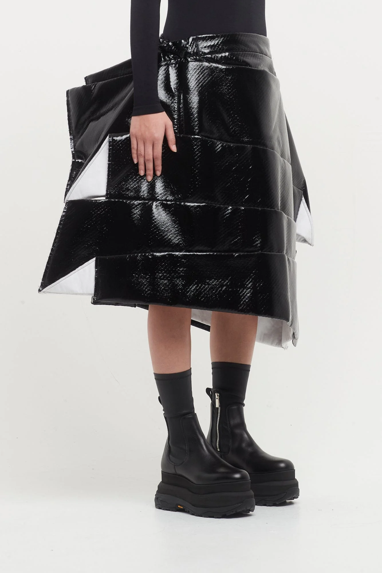 Comme des Garçons Folded Skirt - Image 2