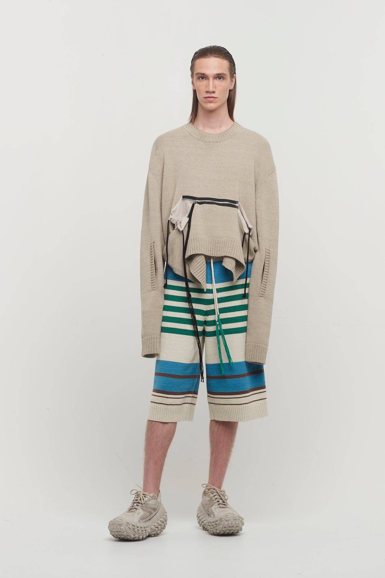 Craig Green Stripe Shorts - Image 4