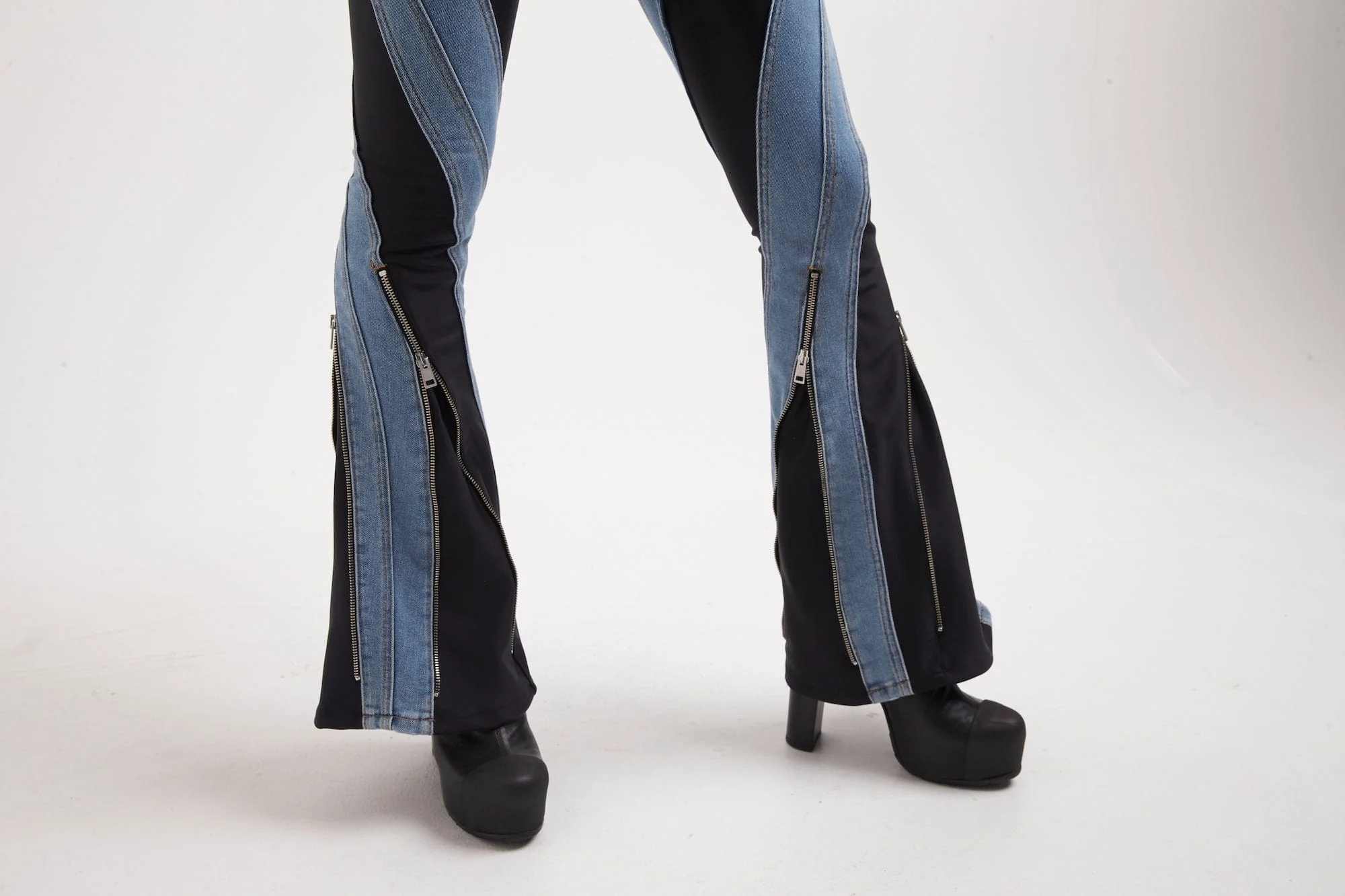 Mugler Denim Stretch Pants - Image 5
