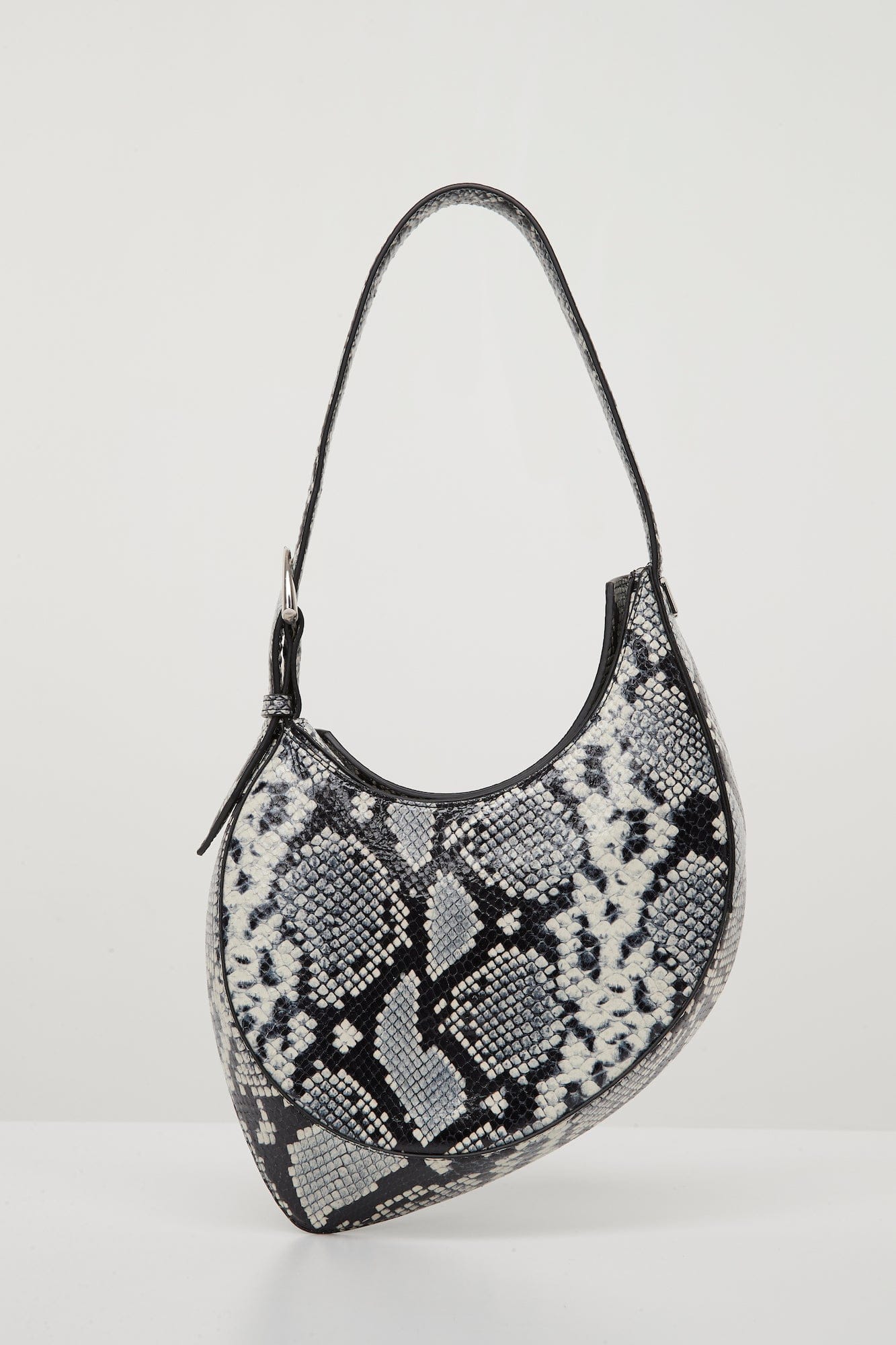 Mugler Snake Embossed Shell Bag - Image 3