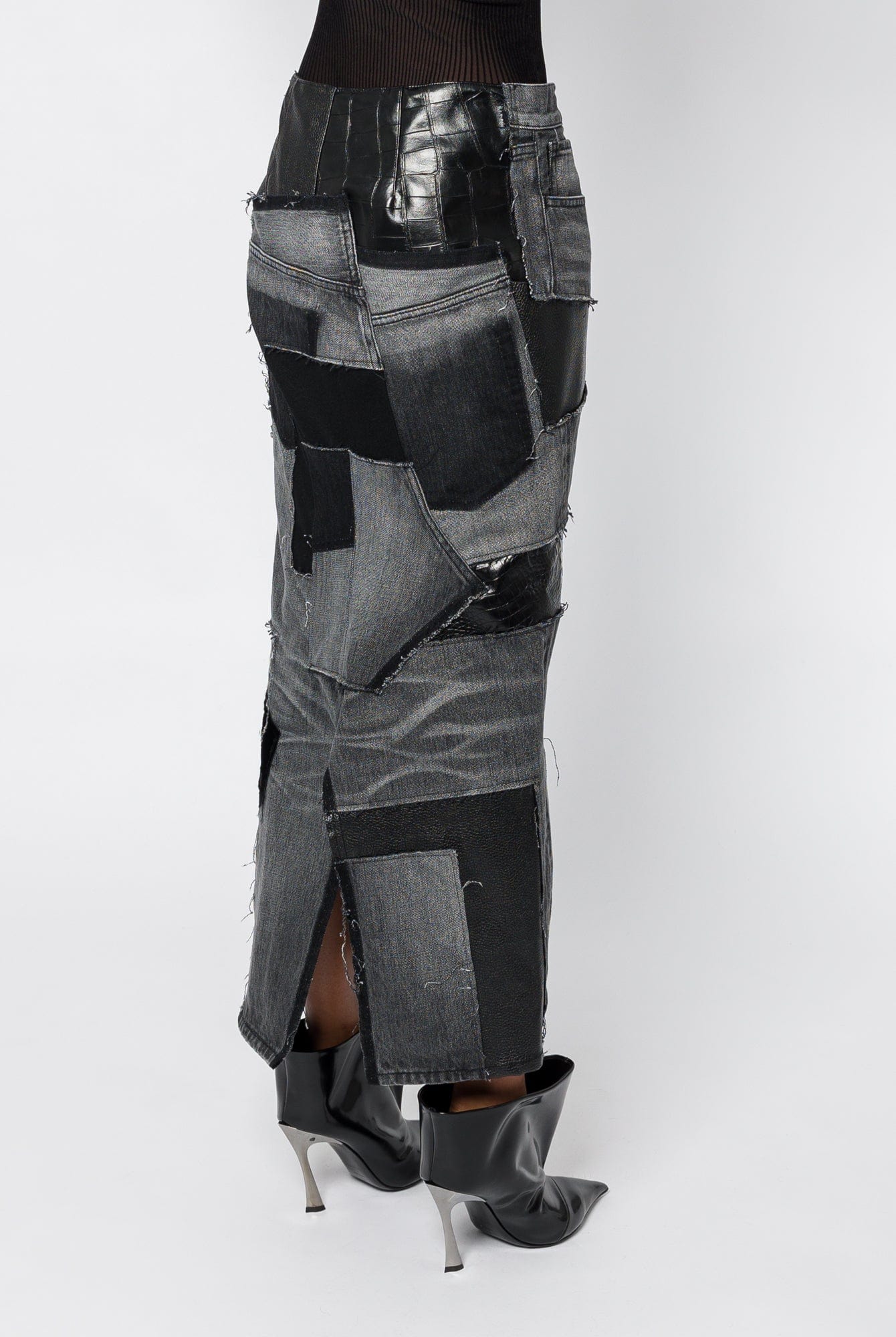 Junya Watanabe Patchwork Skirt - Image 3