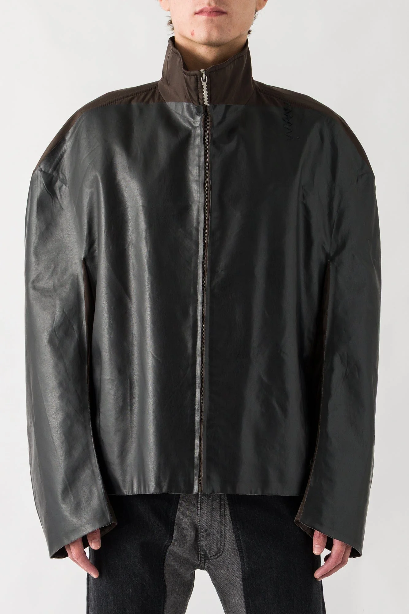 Marni Coated Cropped Jacket