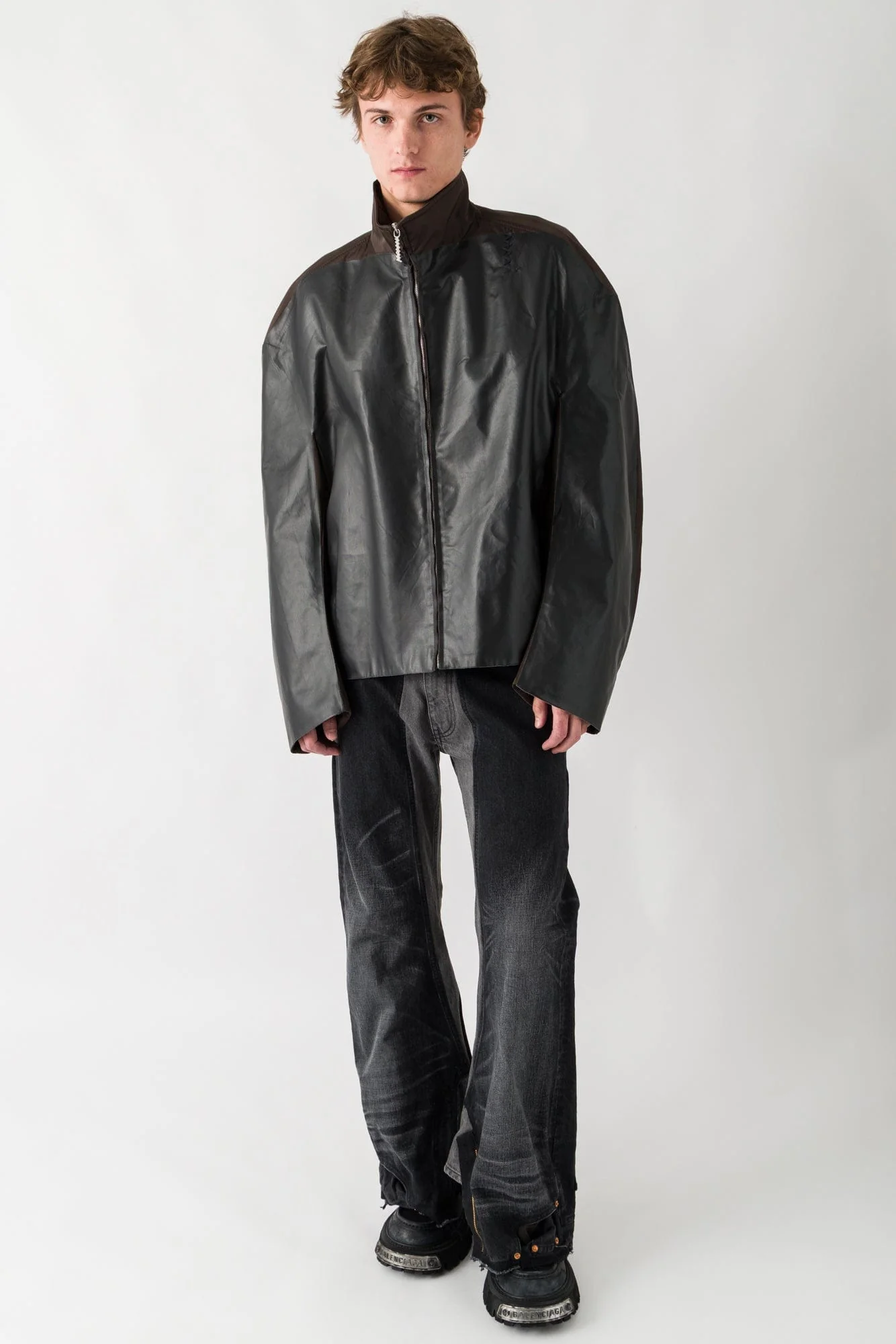 Marni Coated Cropped Jacket - Image 4
