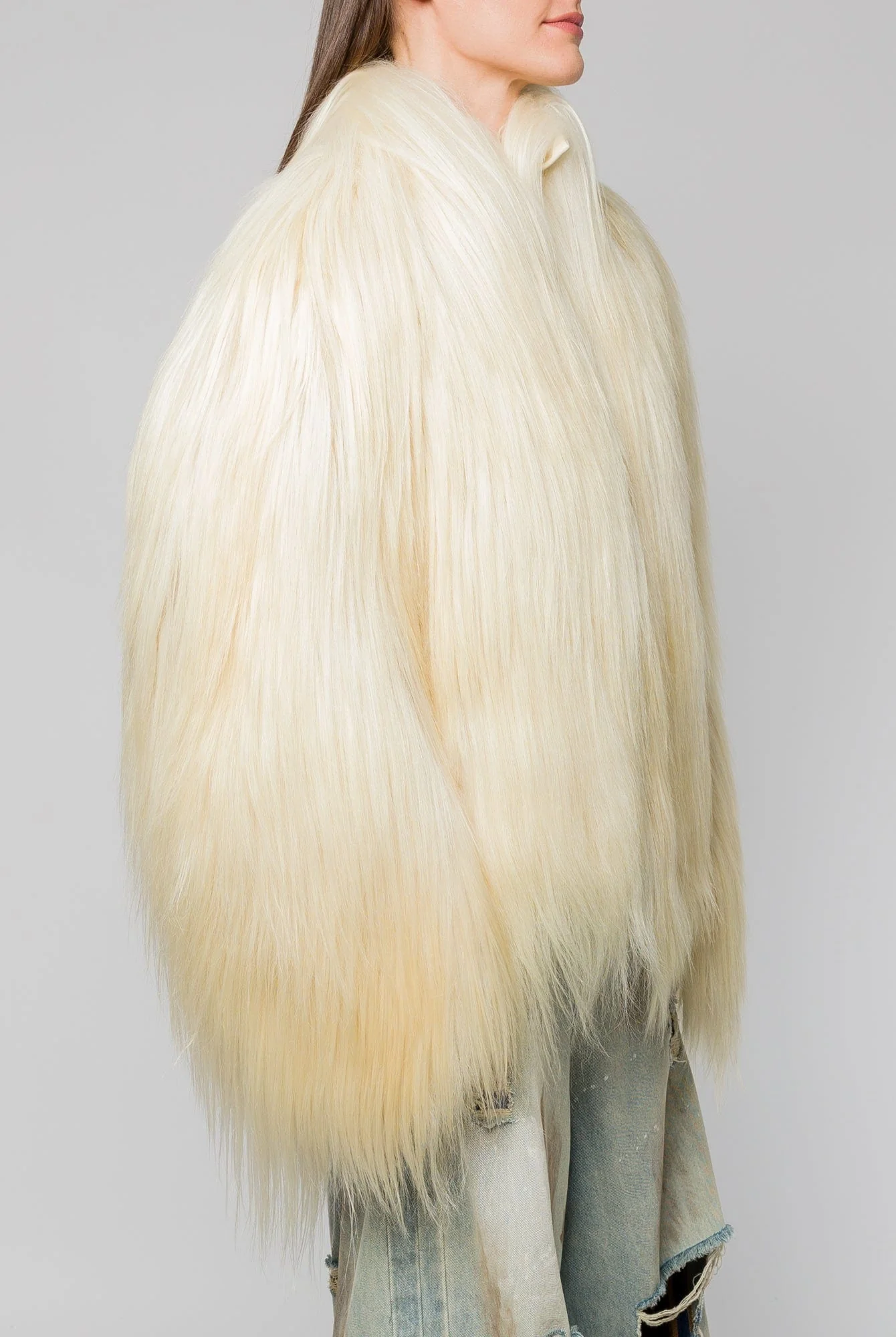 Marni Long Haired Zip Up Jacket - Image 2