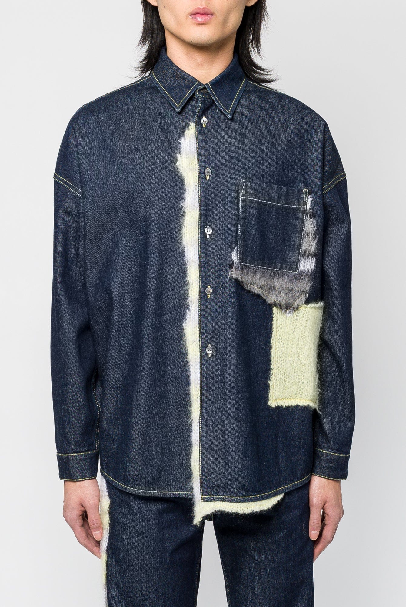 Marni Mixed Denim Jacket