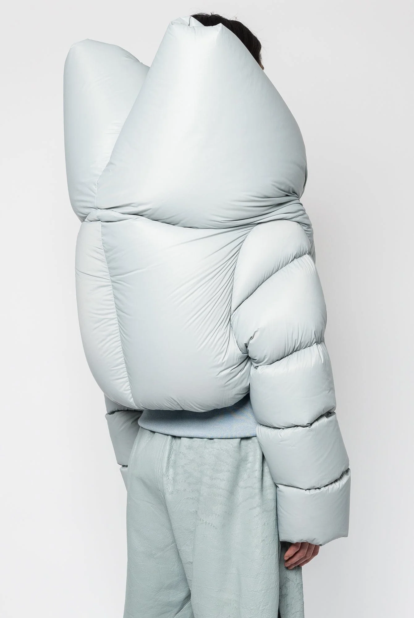 Rick Owens Anubis Jacket in Pale Blue - Image 3