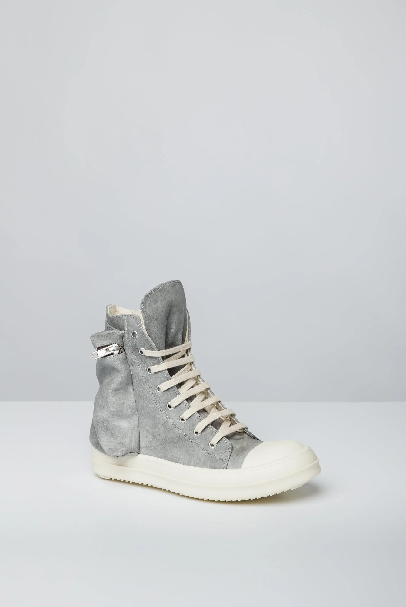 Rick Owens DRKSHDW Men's Cargo Sneaks in Pearl - Image 2