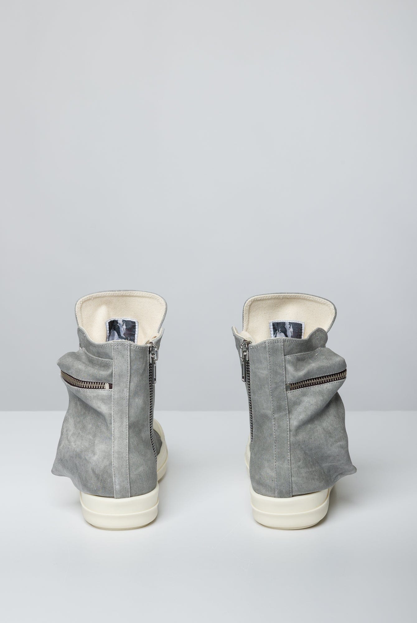 Rick Owens DRKSHDW Men's Cargo Sneaks in Pearl - Image 5