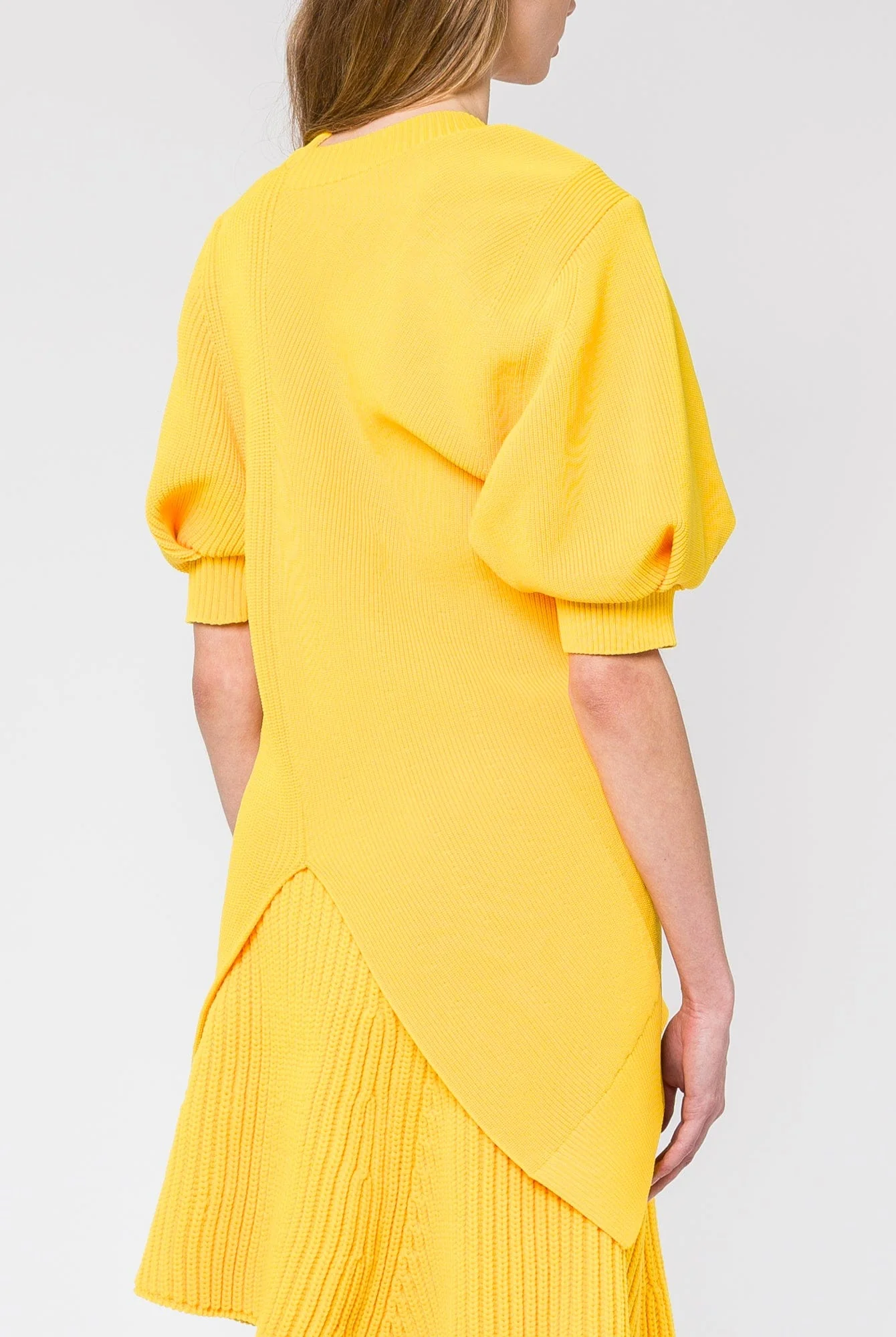 Sacai Knit Pullover in Yellow - Image 3