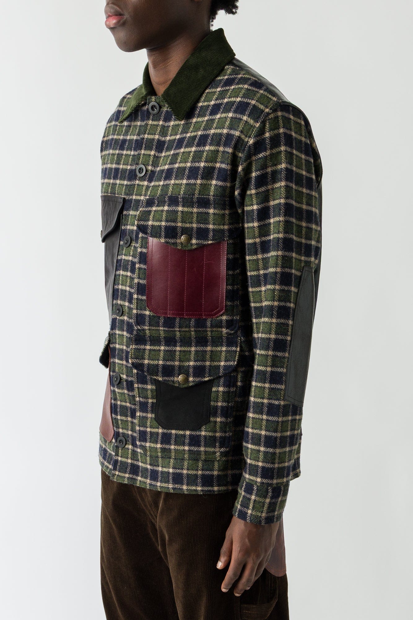 Junya Watanabe MAN Patchwork Chore Shirt - Image 2
