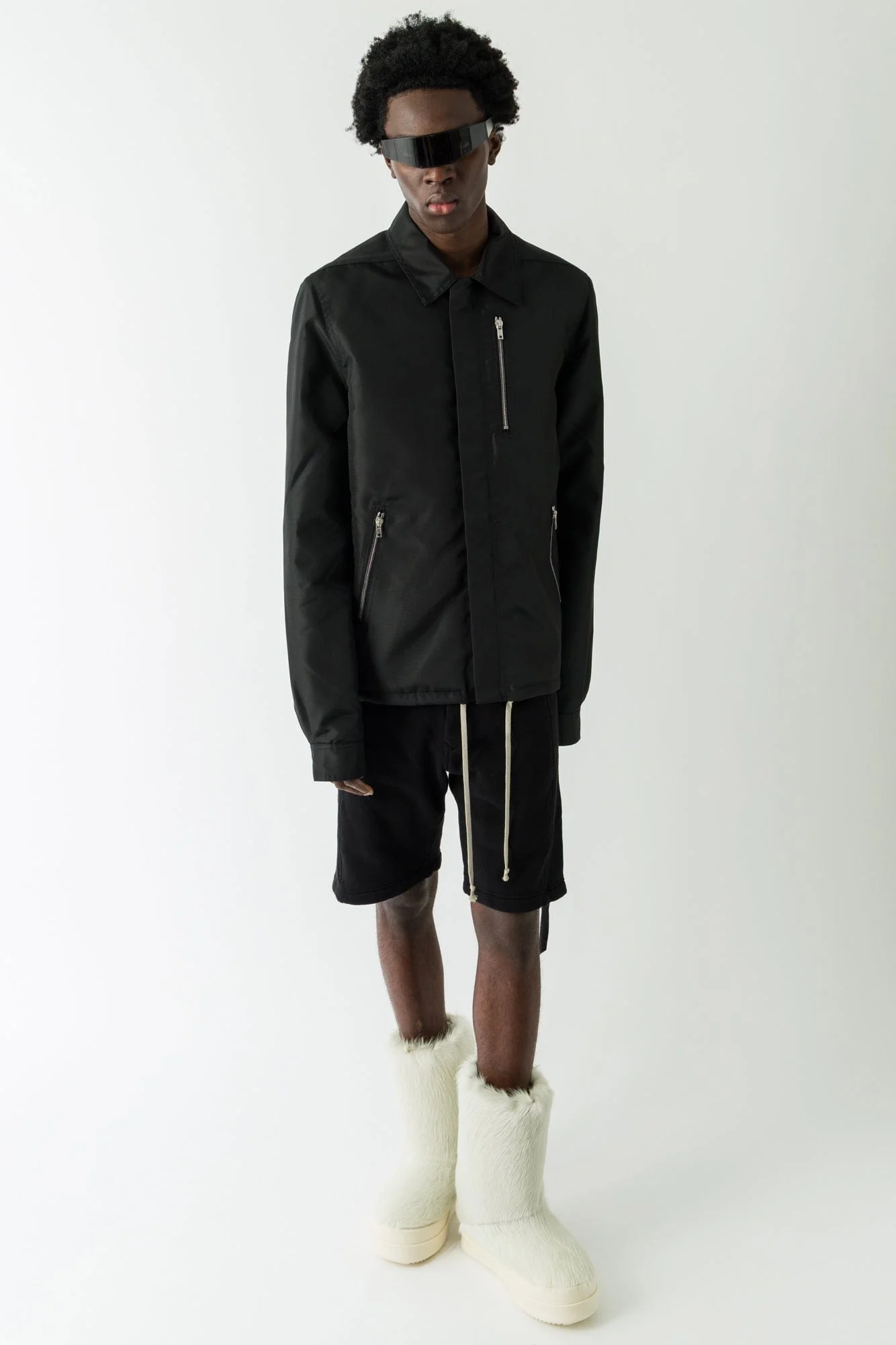 Rick Owens DRKSHDW Concealed Zipfront Jacket - Image 4