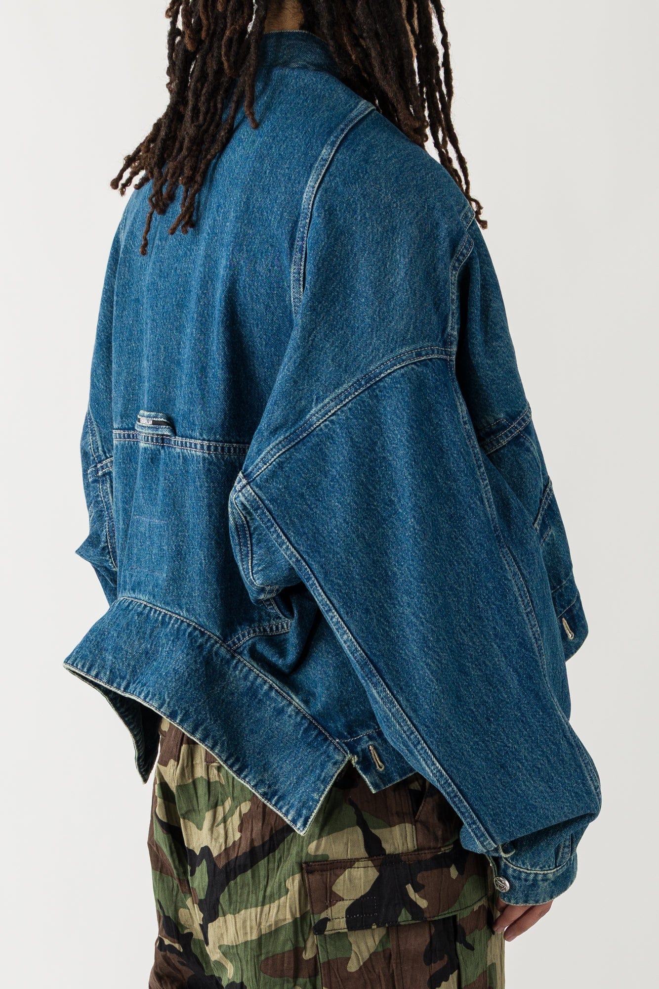 Vetements Upside Down Denim Jacket - Image 3