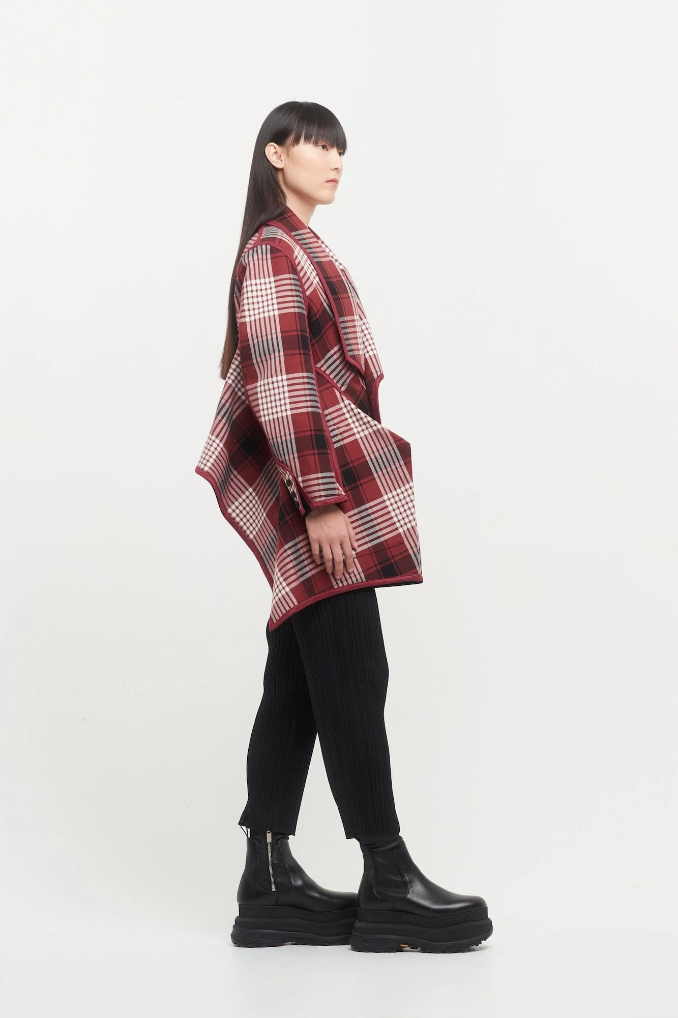 Issey Miyake Counterpoint Check Jacket - Image 6