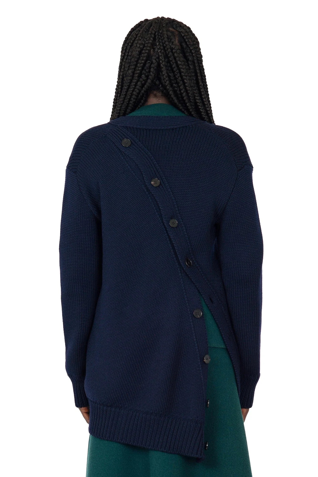 Jil Sander Chunky Merino Knit Cardigan - Image 3
