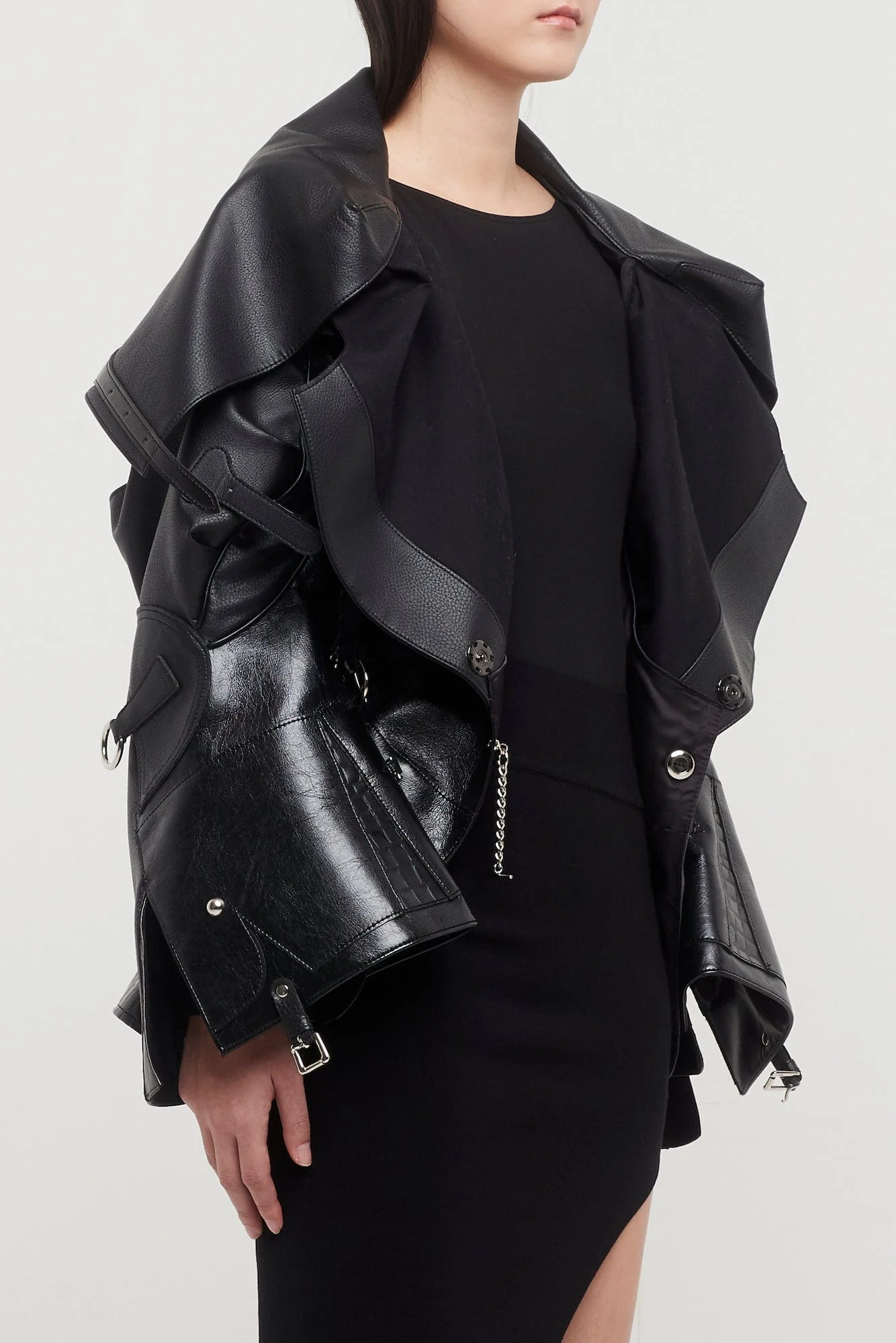 Junya Watanabe Runway Deconstructed Biker Jacket - Image 2