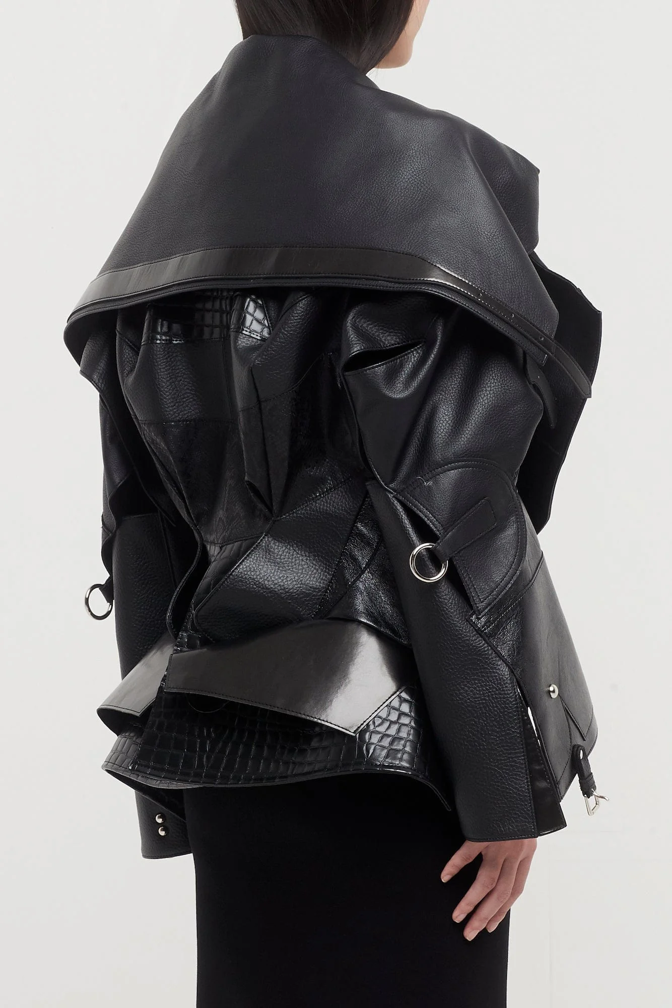 Junya Watanabe Runway Deconstructed Biker Jacket - Image 3