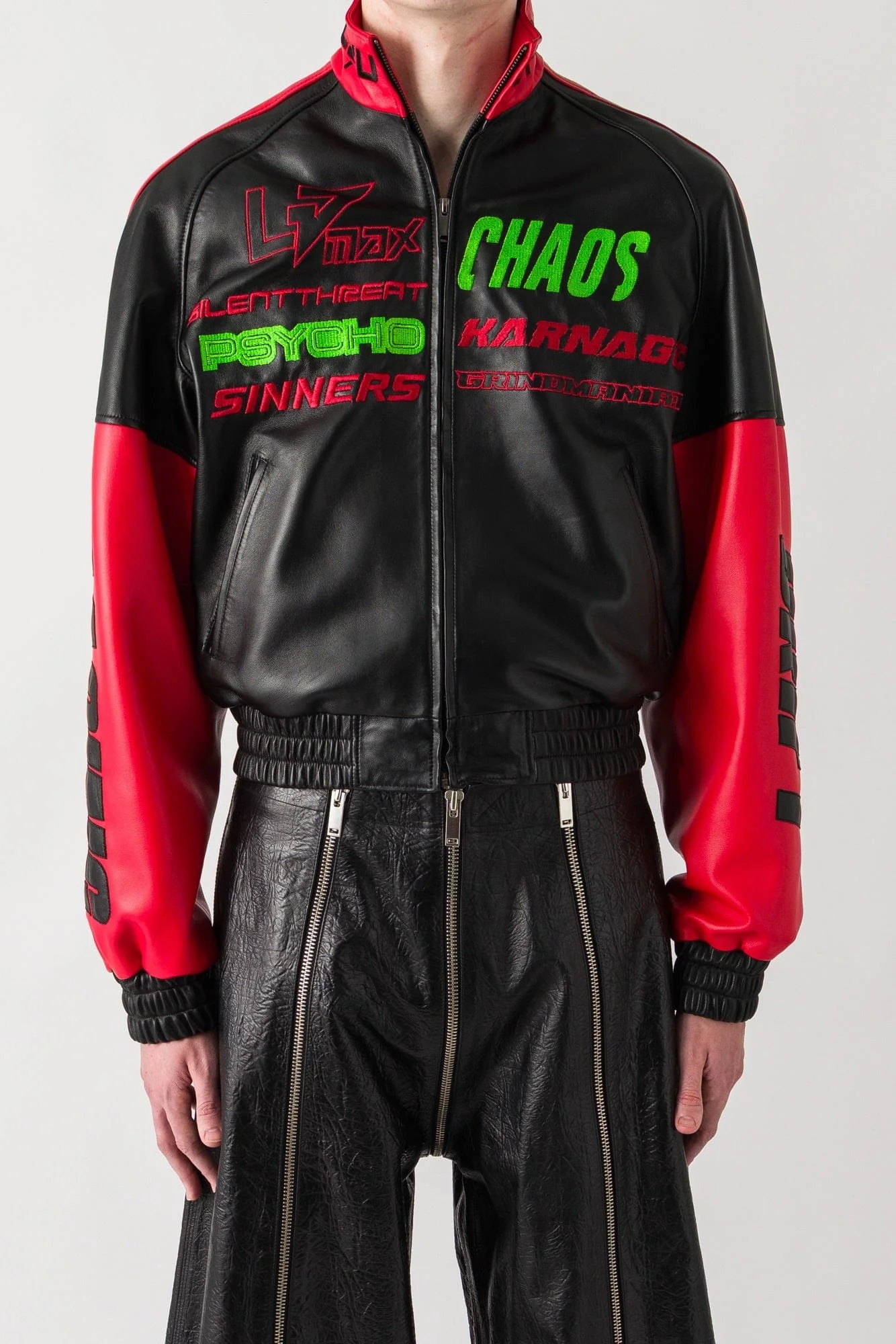Lu'u Dan ANTIDOTE  Blouson Leather Jacket