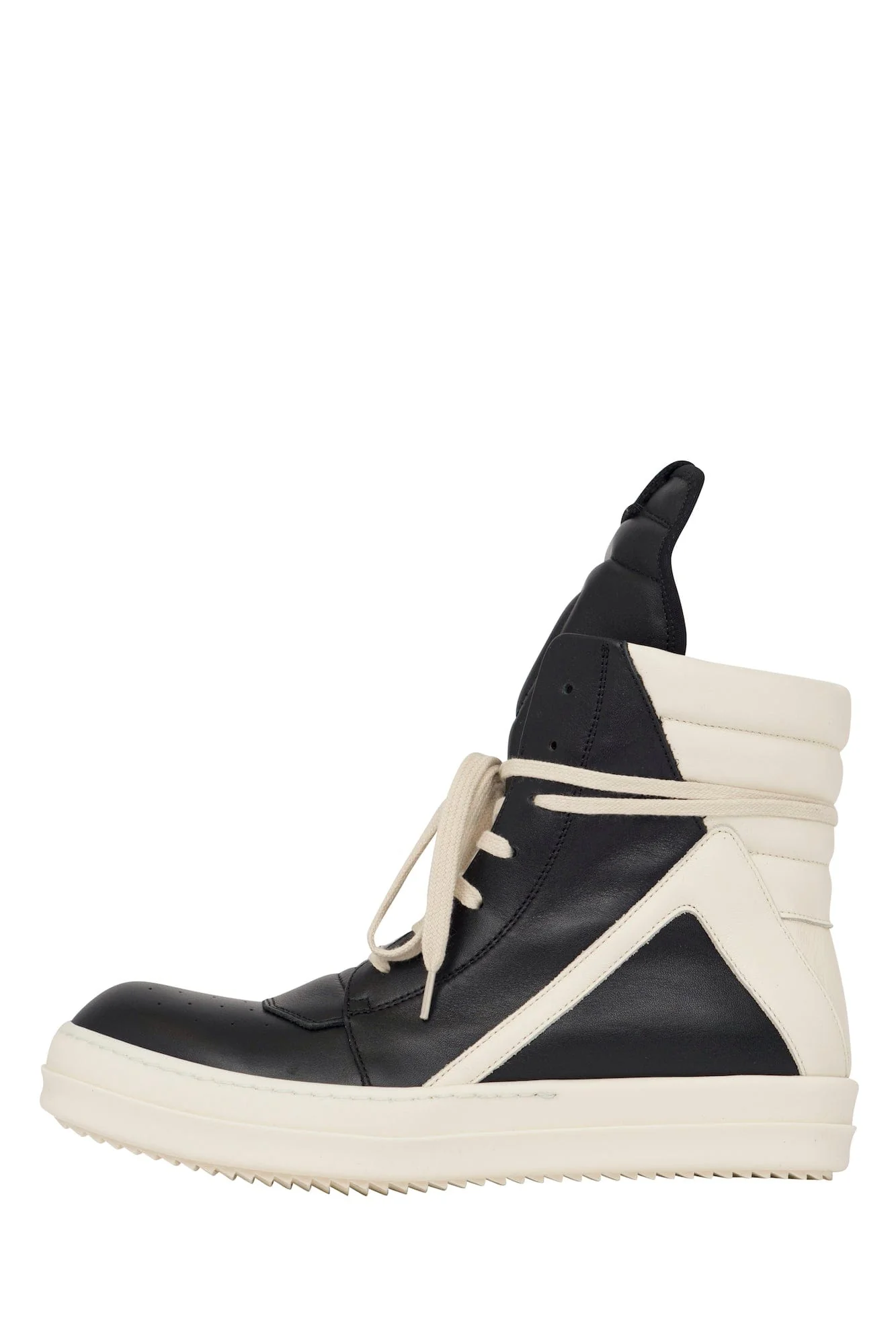 Rick Owens Geobasket in Black Milk