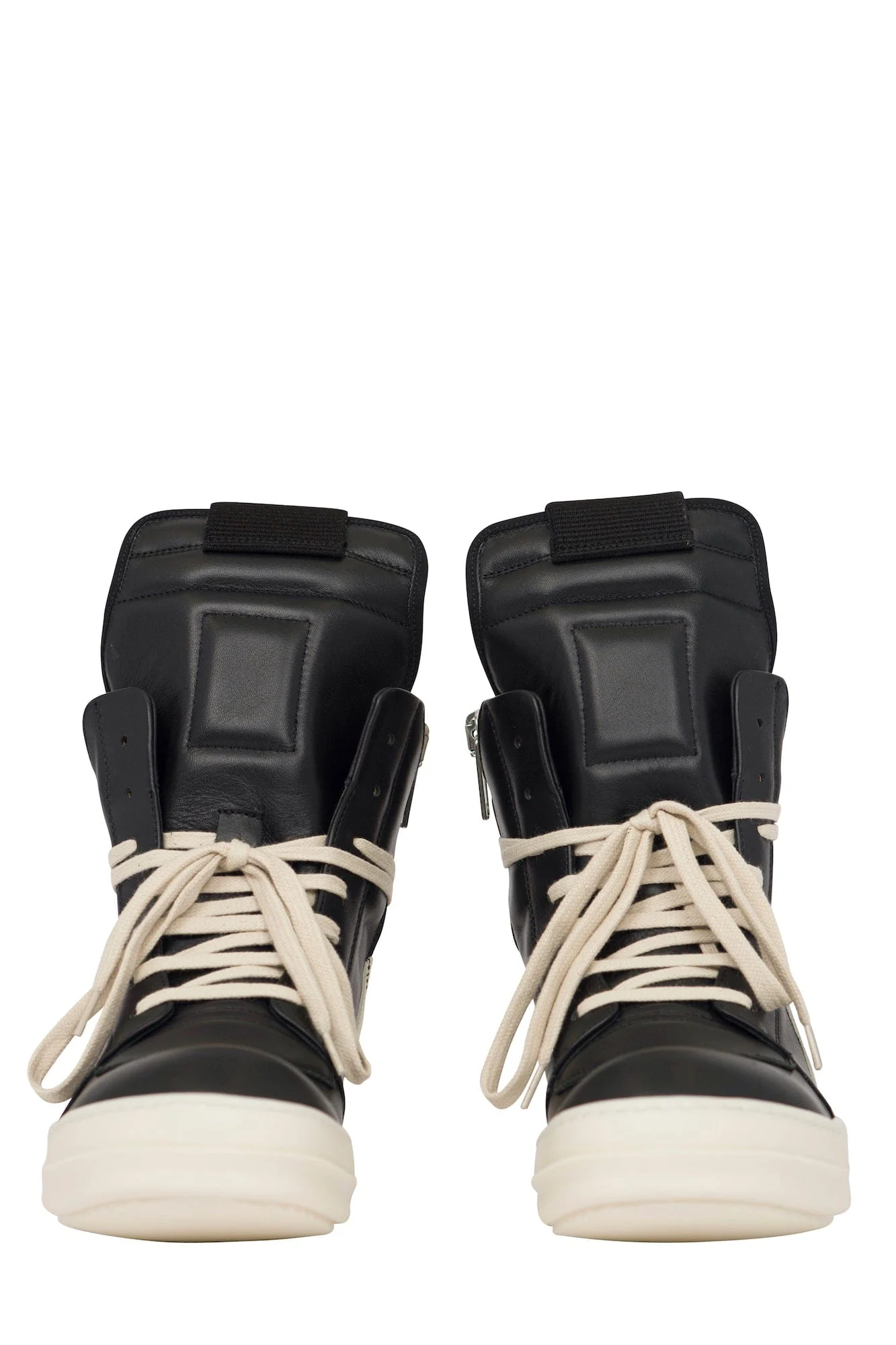 Rick Owens Geobasket in Black Milk - Image 2