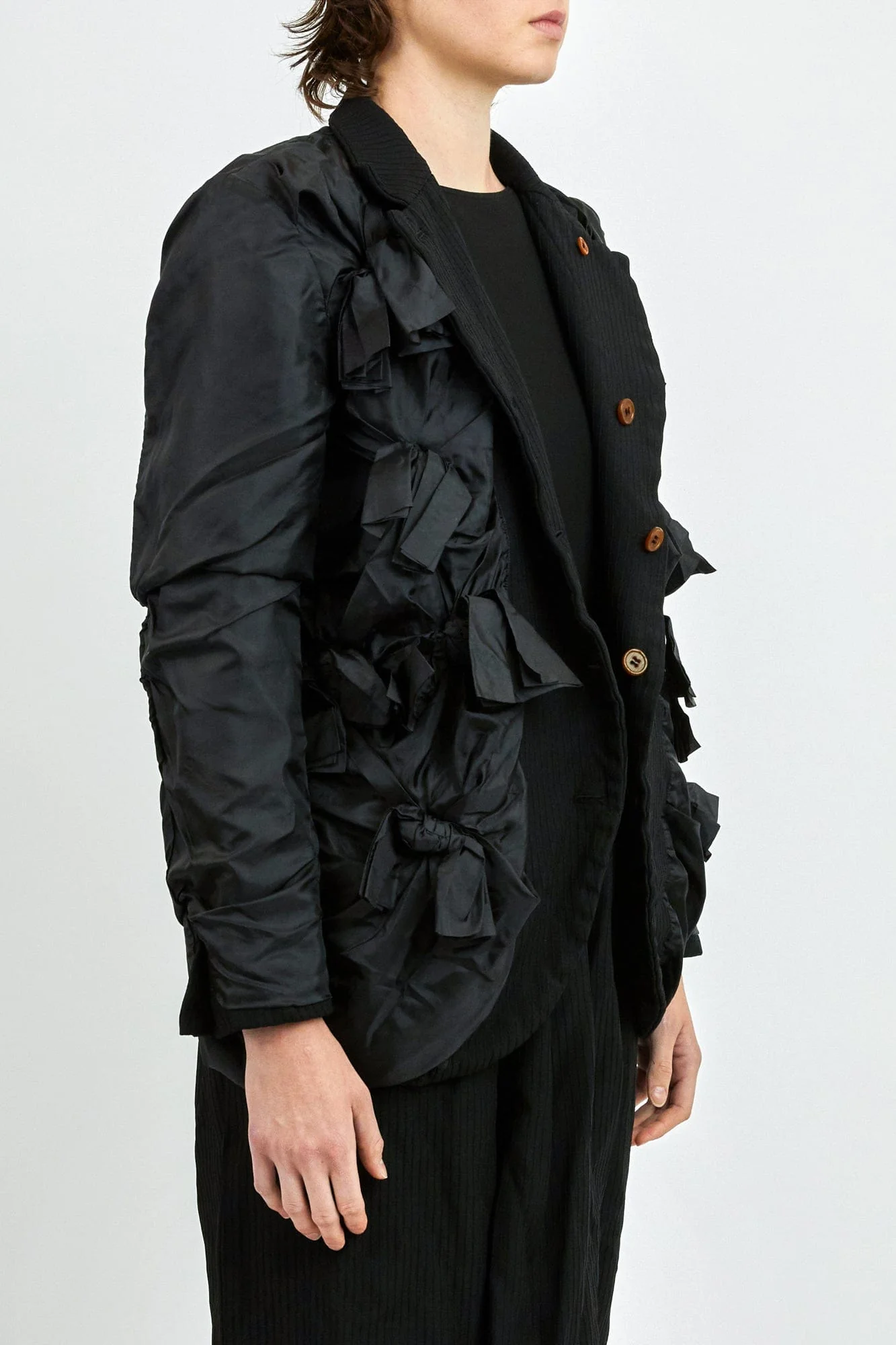 Comme Des Garçons Bow Ruched Jacket - Image 6