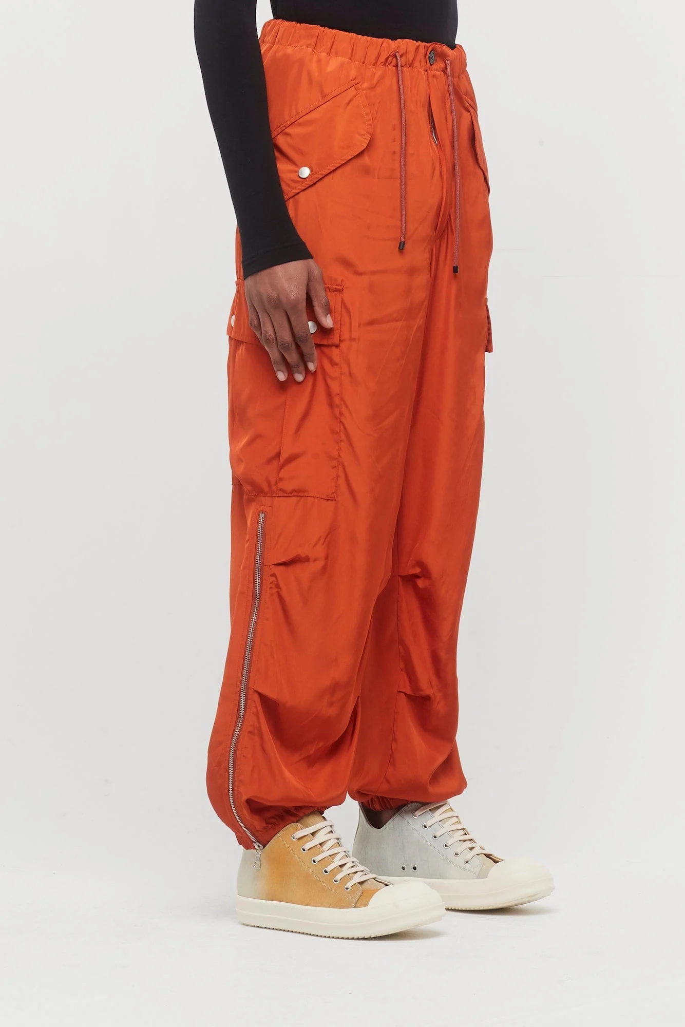 Dries Van Noten Pentin Pants in Rust - Image 2