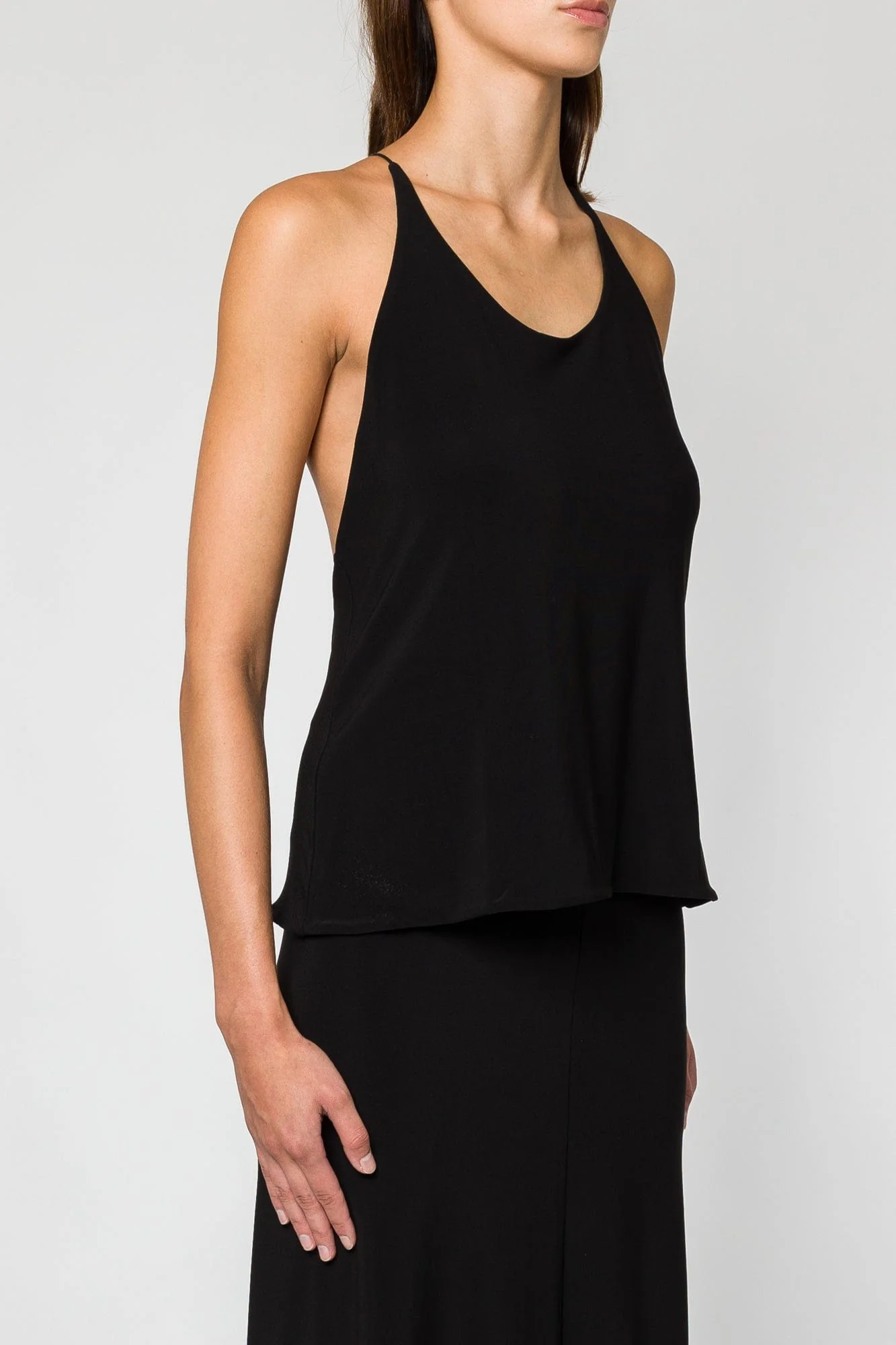 Grace Ling Biomorphic Spine Open Back Top - Image 2