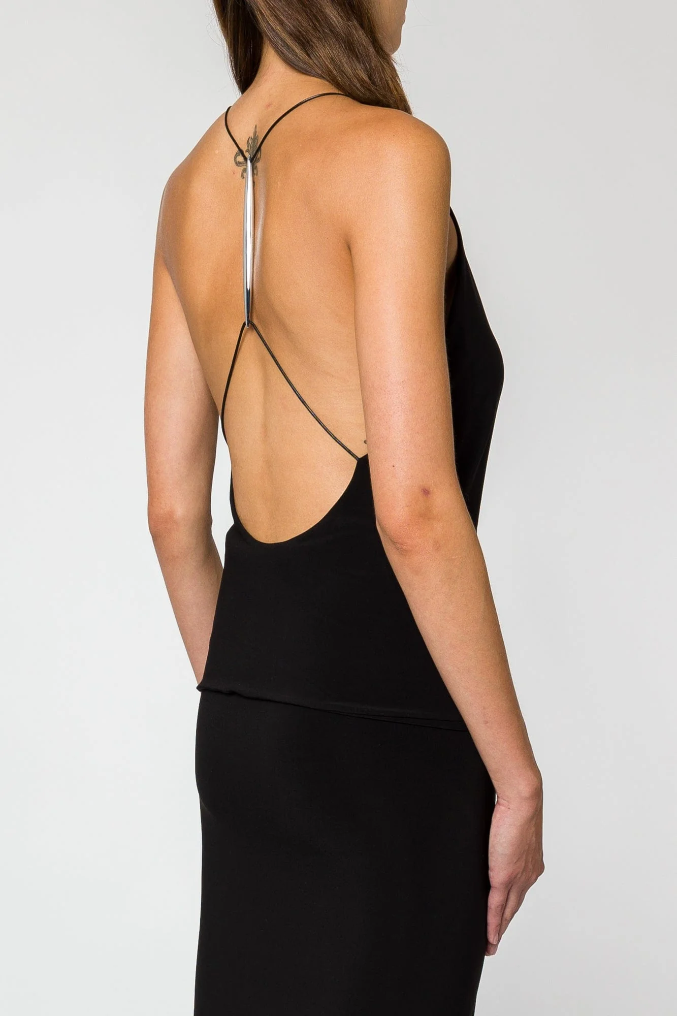 Grace Ling Biomorphic Spine Open Back Top - Image 3
