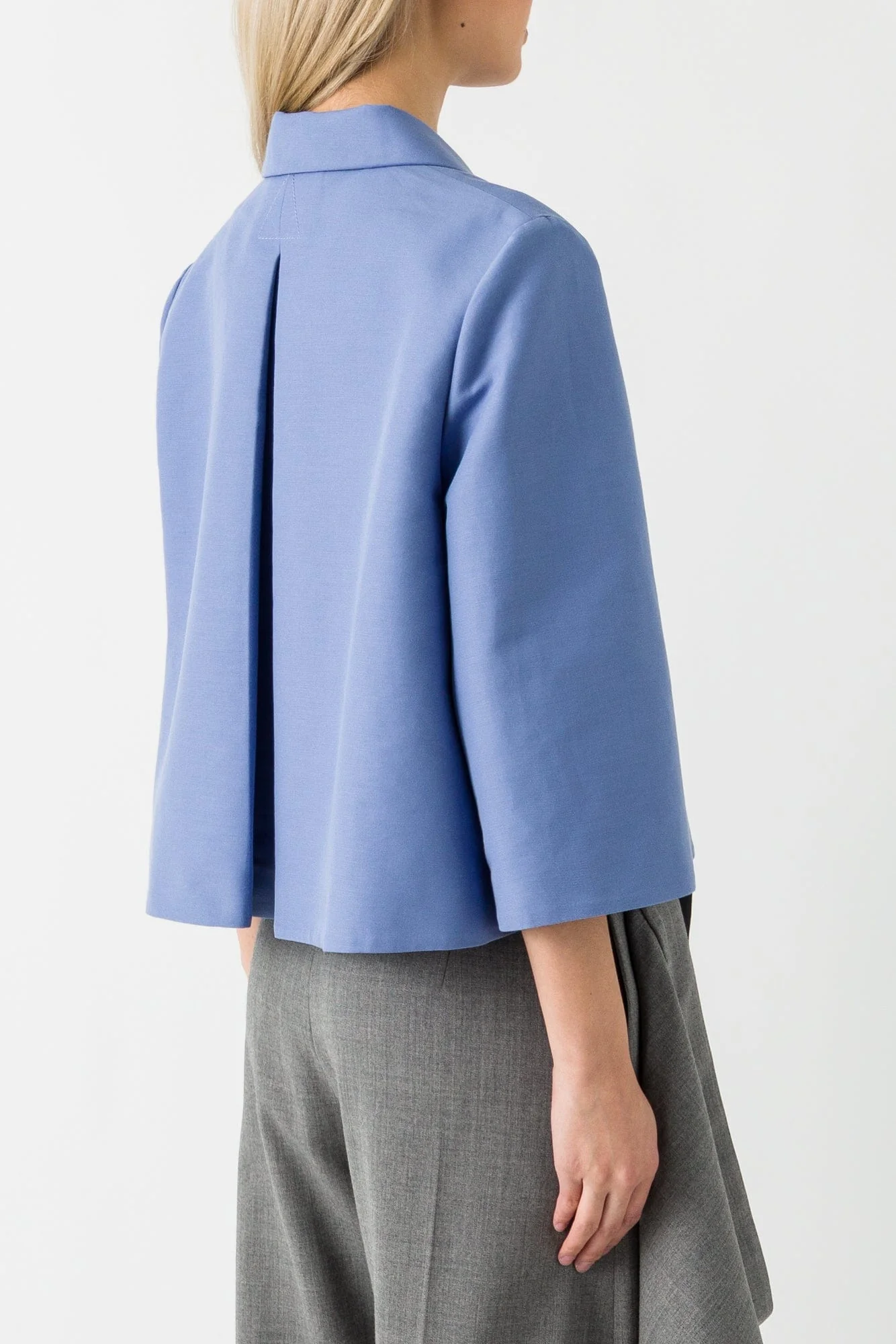 Marni Light Blue Cropped Jacket - Image 3