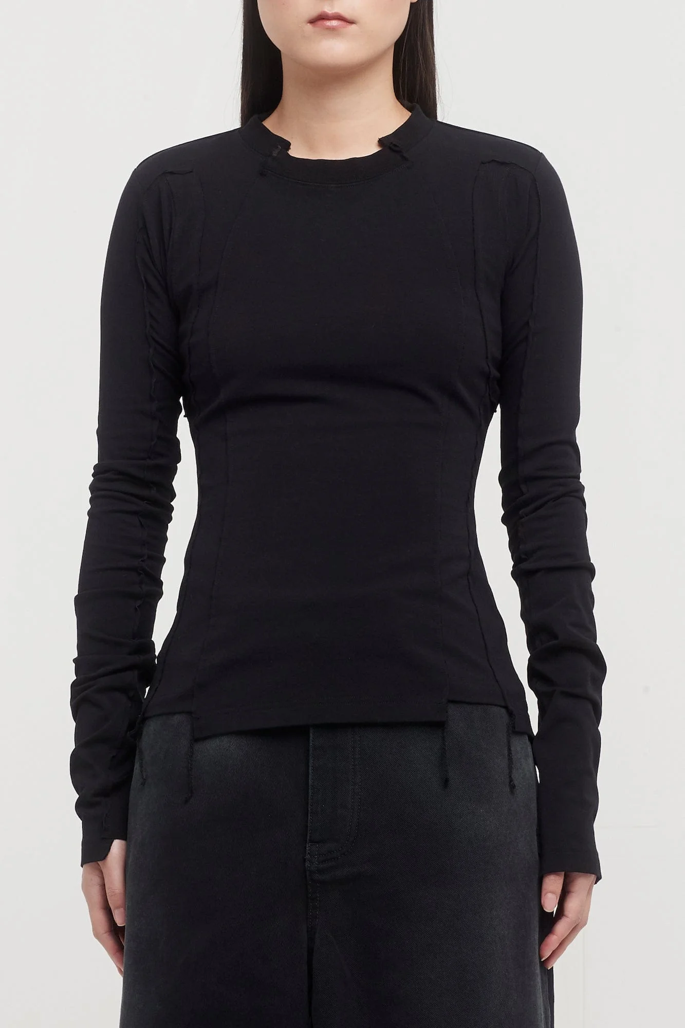 Vetements Blackout Cut Up Fitted Longsleeve - Image 4