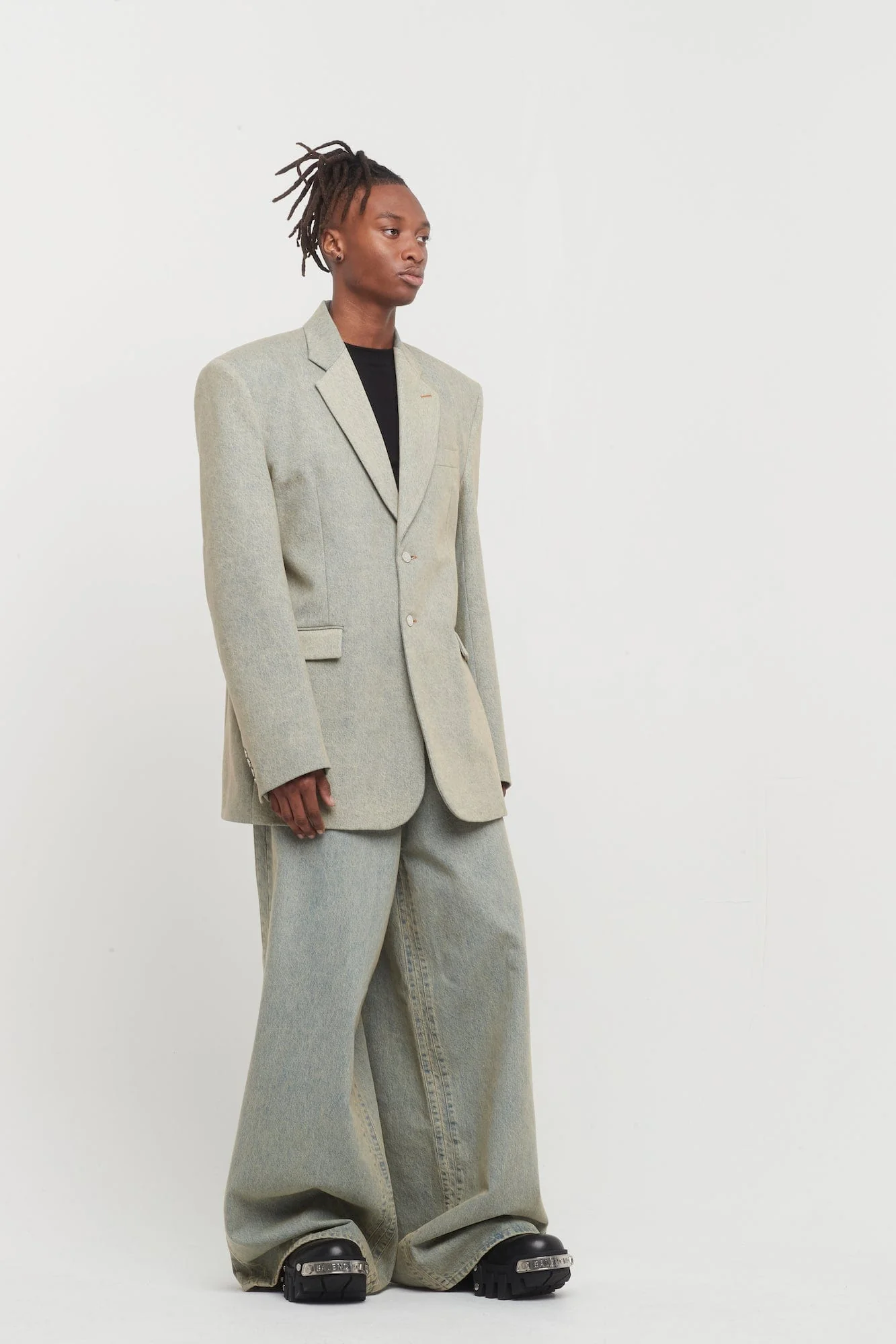 Vetements Denim Tailored Jacket - Image 4