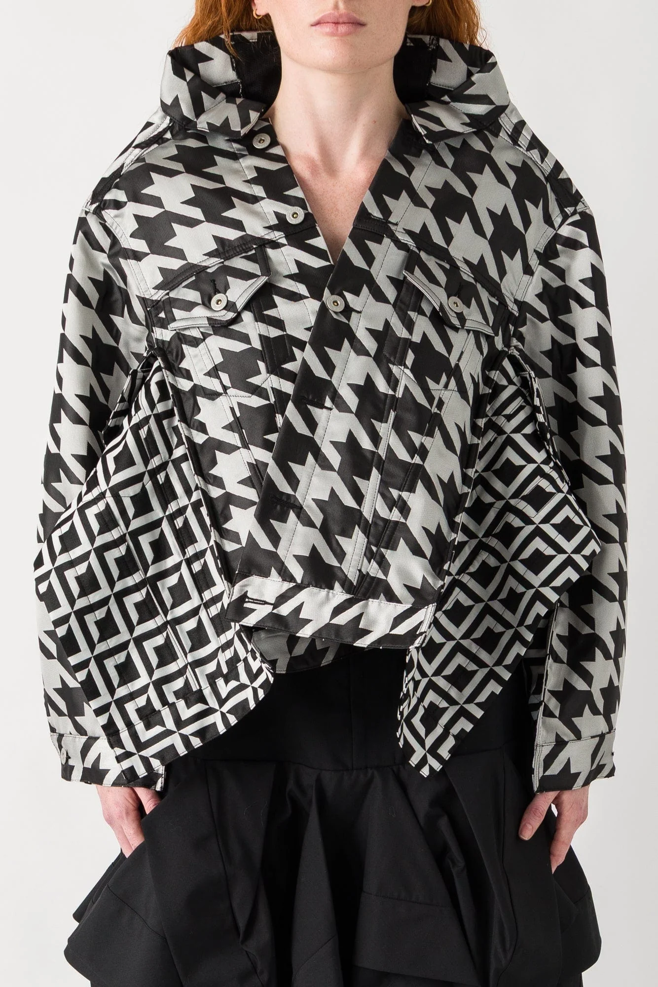 Junya Watanabe Denim Cape Jacket