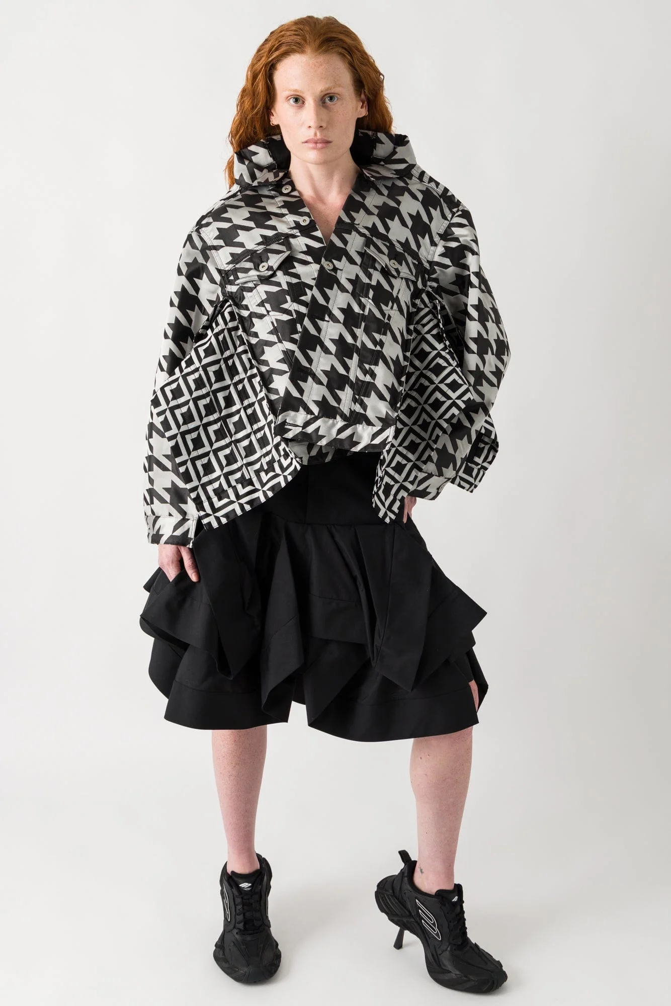 Junya Watanabe Denim Cape Jacket - Image 4