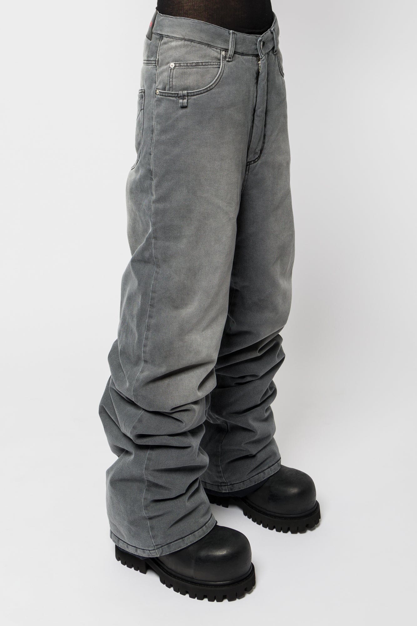 Lu'u Dan Wadded Stack Jeans - Image 2