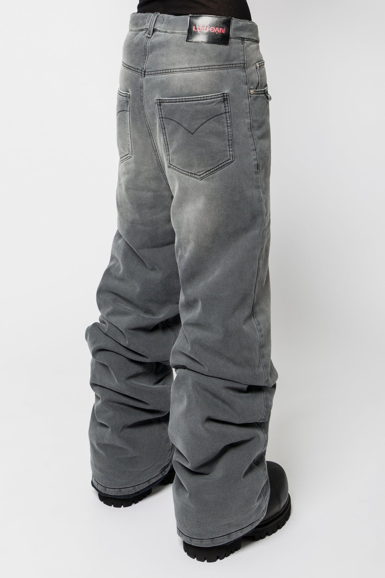 Lu'u Dan Wadded Stack Jeans - Image 3