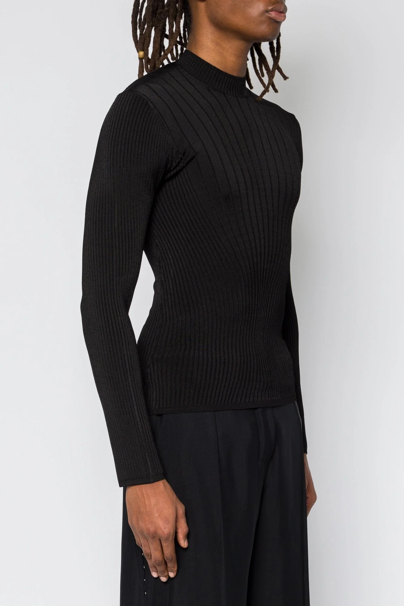 Mugler Engineered Rib Pullover SS25 - Image 2