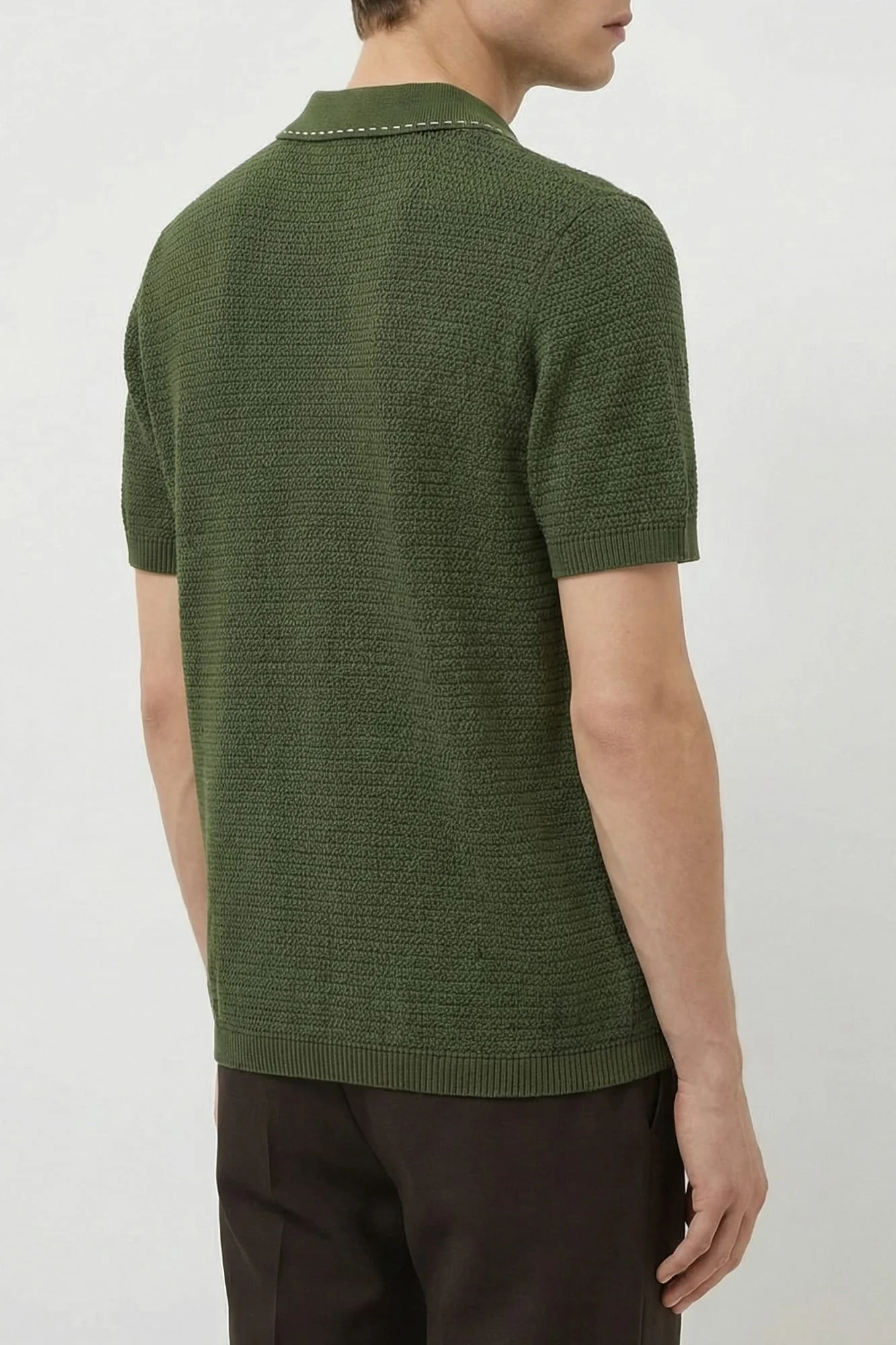 Versace Knit Polo - Image 3