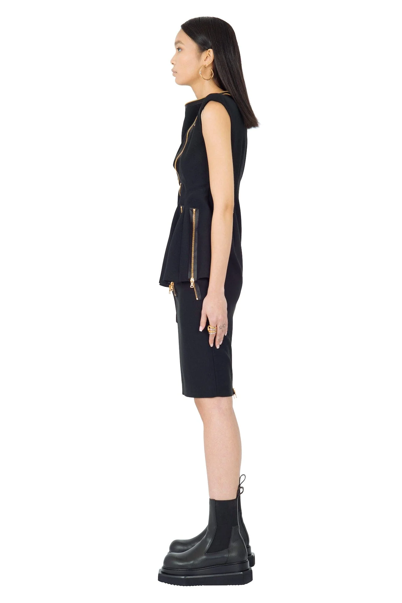 Undercover Multi Zip Dress - Image 4