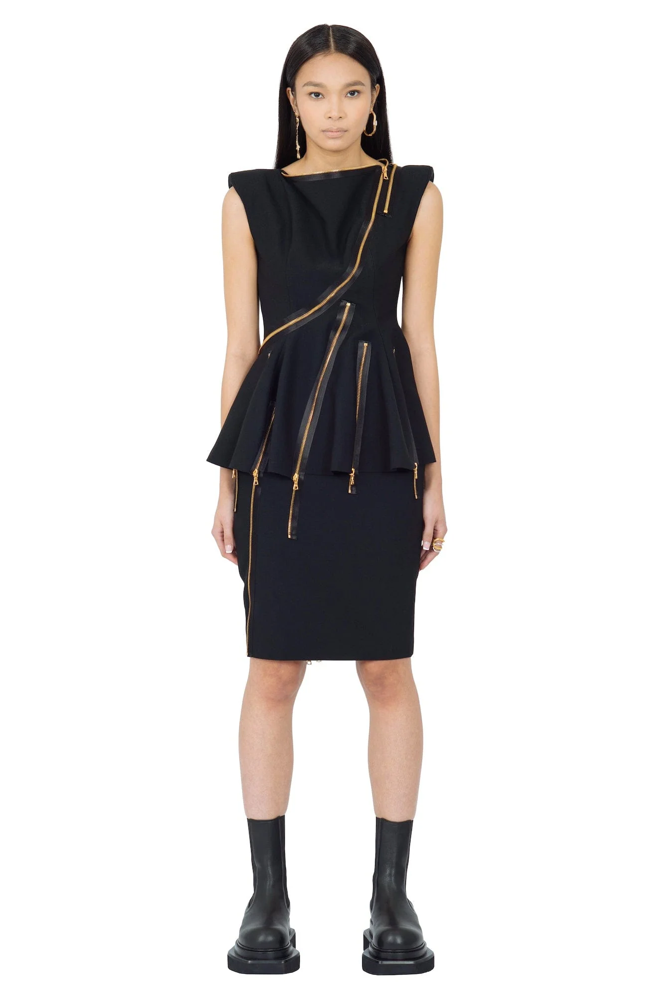 Undercover Multi Zip Dress - Image 5
