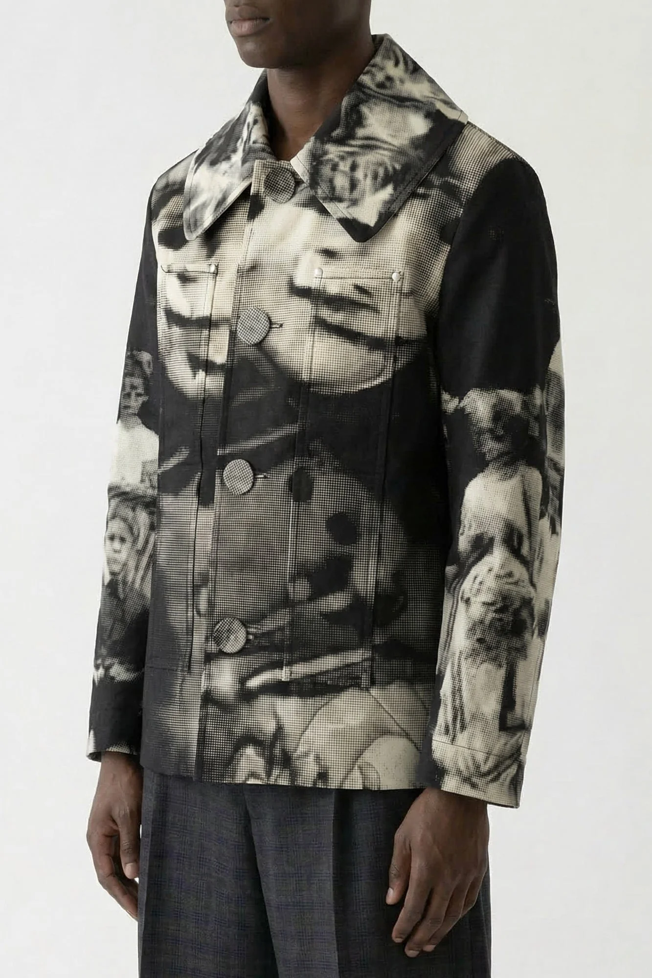 Walter Van Beirendonck Glitch Caban - Image 2